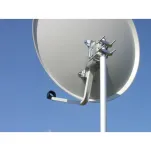 Antena satelitarna Famaval 90 LH, stal, jasna