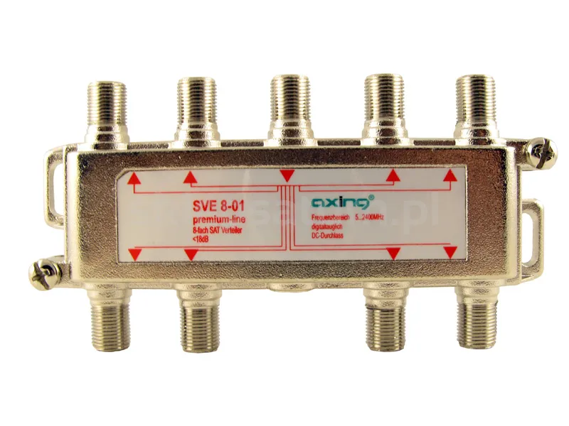 Rozgałęźnik AXING SVE 8-01.