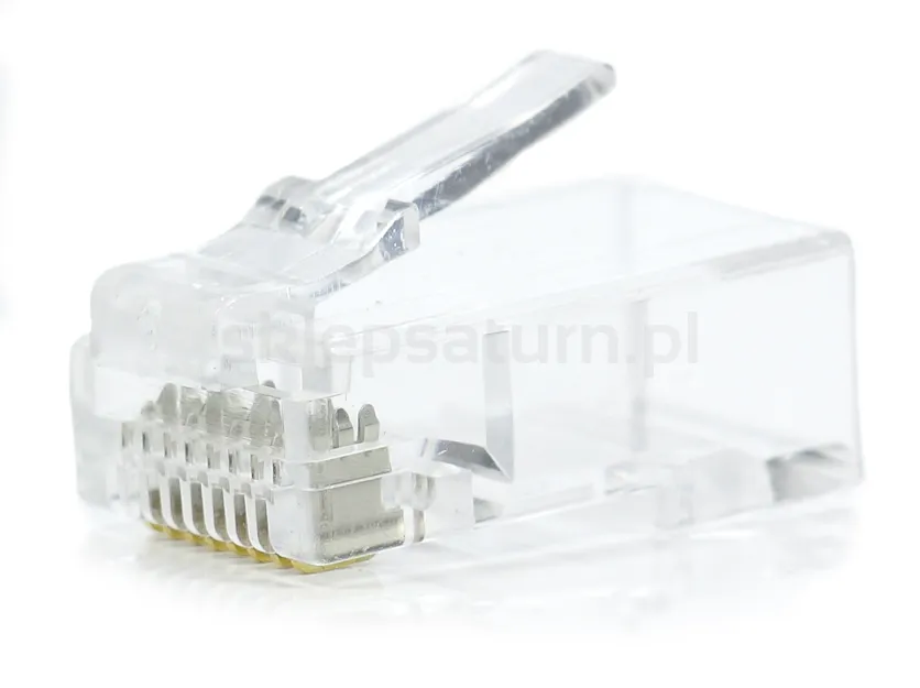 Złącze modularne RJ45 8p8C UTP, kat. 5e.