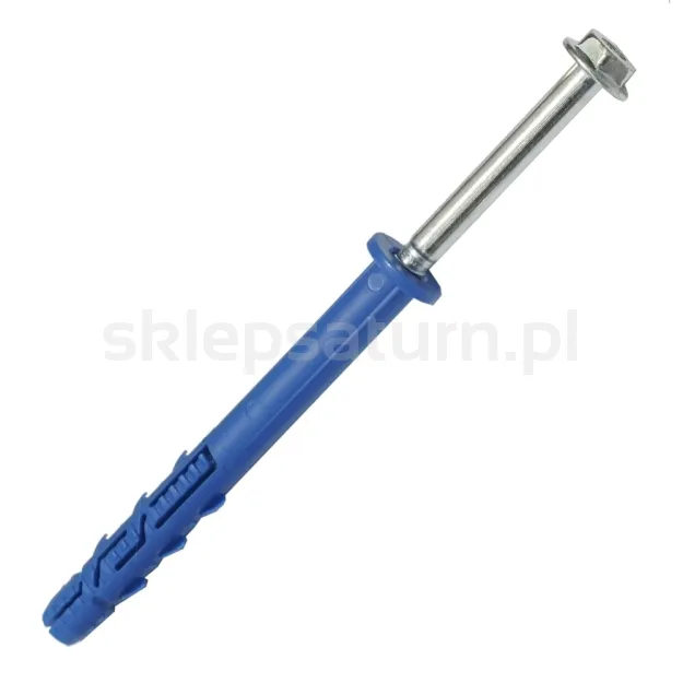 Kolek ramowy z kołnierzem fi12 x 80 mm łeb na klucz SW13 i TORX TX40