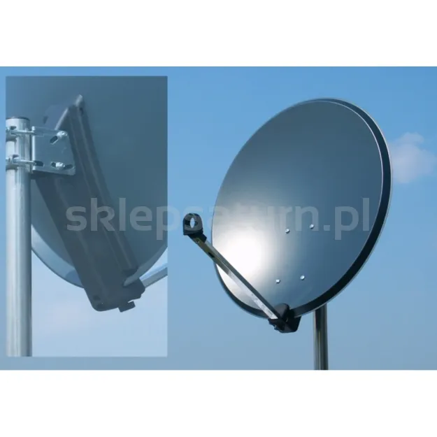 Antena satelitarna Famaval 80 SP30, stal, grafit