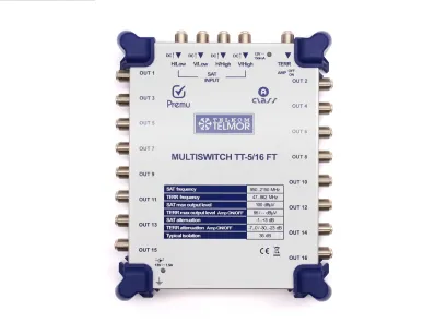 Multiswitch Telkom-Telmor 5/16 PREMU - końcowy