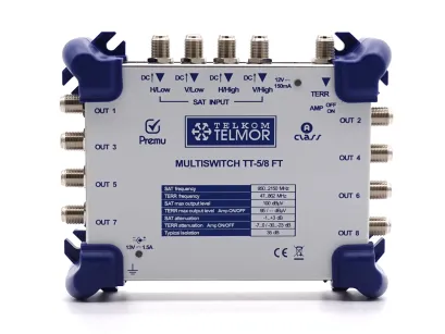 Multiswitch Telkom-Telmor 5/8 PREMU - końcowy