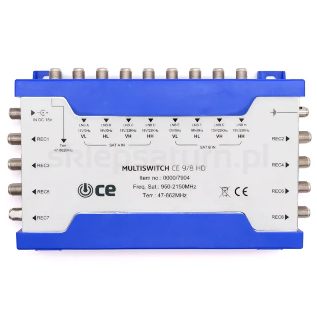 MultiSwitch TechniSat CE 9/8 HD 0000/7904