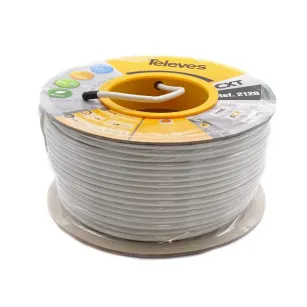 Kabel TELEVES CXT 1.0 CU 79% PVC ref. 2128 (rolka 100m)