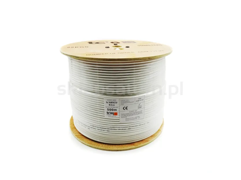 Kabel budynkowy tc'685 CU 1.02 Trishield tc685CU-102-Dca LSZH (500m)