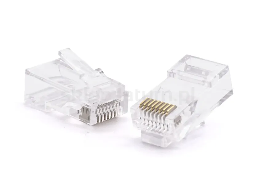 Złącze modularne RJ45 CAT.6 UTP przelotowe EZ