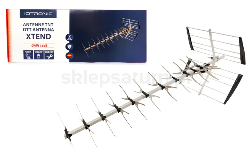 Antena UHF IOTRONIC XTEND 16dB, Televes ref. 480202