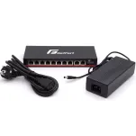 Switch POE Getfort GF-110D-8P-120 8FE x POE + 2FE UPLINK 120W