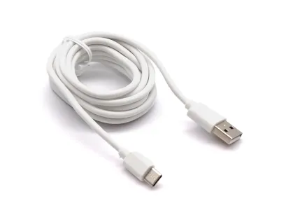 Kabel USB Type C 2m QUICK CHARGE, LX8565, biały