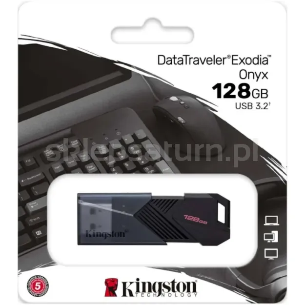 Pendrive Kingston Exodia Onyx 128GB USB3.2