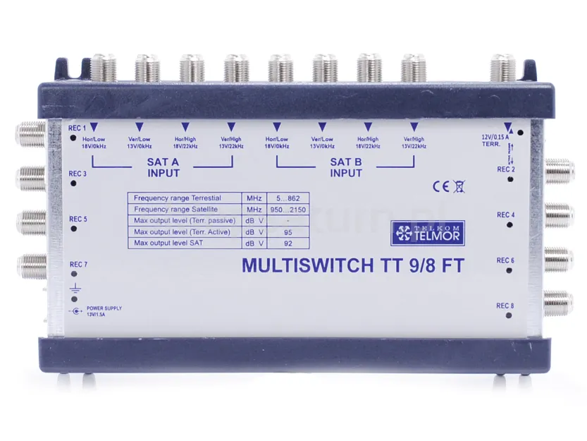 Multiswitch Telkom-Telmor 9/8 CLASSIC - końcowy.