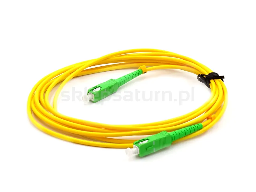 Patchcord światłowodowy 9/125 SC apc/SC apc SM OS simplex 5m