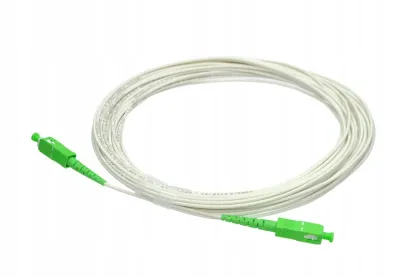 Patchcord SC/APC SM 25m LSZH