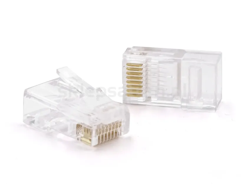 Złącze modularne RJ45 (8P8C) UTP - KAT. 6, GetFort GF-RJ45-6UTP-100