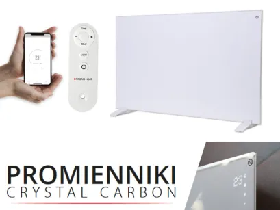 Grzejnik na podczerwień DREAM HEAT CrystalCarbon 720W