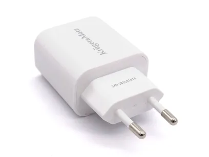 Ładowarka sieciowa Kruger&Matz z funkcją Power Delivery, gniazdo USB-C, KM0852