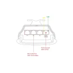 Switch PoE GetFort 3FE + POE-IN 60W (HI-PoE), zewnętrzny