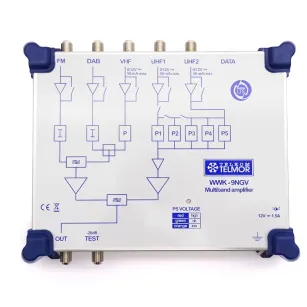 Wzmacniacz wielozakresowy Telkom-Telmor WWK-9NGV SAW