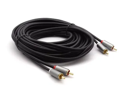 Kabel 2 RCA - 2 RCA 5m Kruget&Matz Basic KM1212