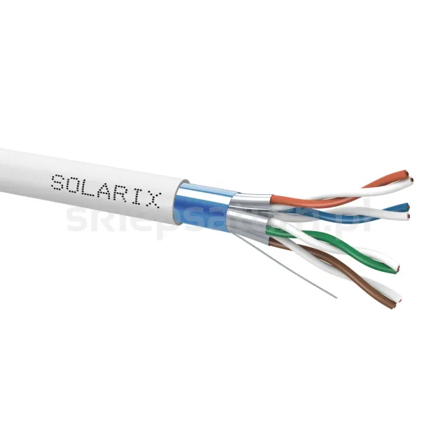 Kabel skrętka CAT.6A FFTP LSOH Solarix SXKD-6A-FFTP-LSOH Dca 500m