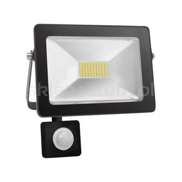 Naświetlacz MAXLED ML 30W b.zimna SMD slim z czujnikiem