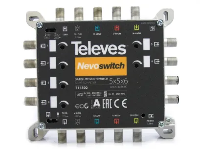 Multiswitch Televes Nevoswitch 5x5x6, ref. 714502