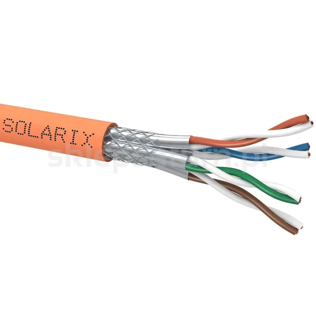 Kabel SSTP 4P cat.7, Solarix SXKD-7-SSTP-LSOH