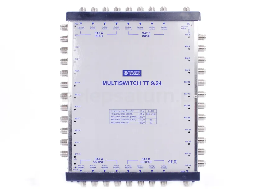 Multiswitch Telkom-Telmor 9/24 CLASSIC - kaskadowy.