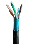 Kabel skrętka CAT.5e FTP DIGITSAT PE 305m, zewnętrzna, żelowana