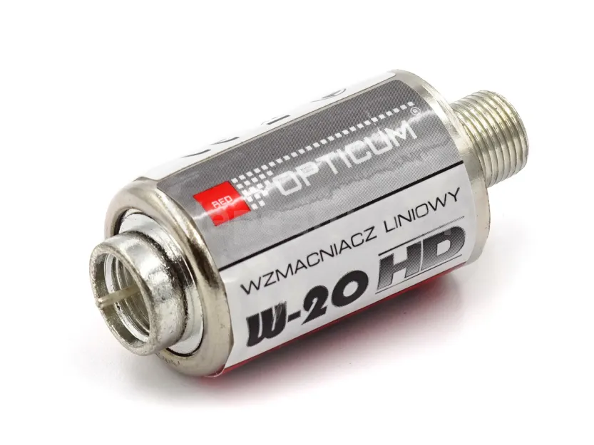 Wzmacniacz liniowy DVB-T AX Opticum W20, 20dB, 5-12V