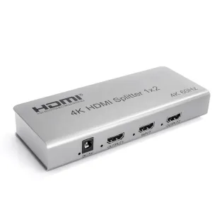 Rozgałęźnik HDMI 1x2 Spacetronik SPH-RS102_V46 4K 60Hz HDR EDID HDMI-CEC