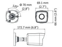 Kamera MW Power IPC-T304F (2,8mm) / 4Mpx / 30m IR