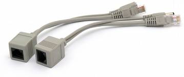 Adapter PoE na kablu 10/100Mbps