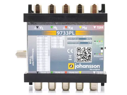 Multiswitch Unicable II Johansson 9733PL, 5/1