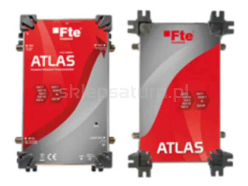 Stacja czołowa FTE ATLAS DVB-S2-DVB-T (COFDM) z CI, IP