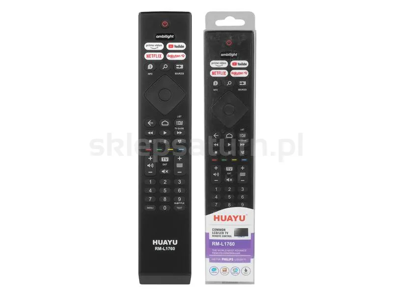 Pilot TV Philips YOUTUBE SMART NETFLIX LXP1760 , zamiennik