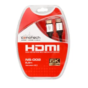 Kabel HDMI Conotech NS-002 v2.1, 8K, 2m