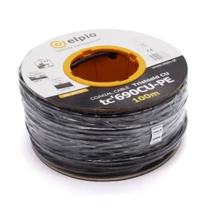 Kabel budynkowy tc'690 CU-PE 1.13 TRISHIELD zewnętrzny (100m)