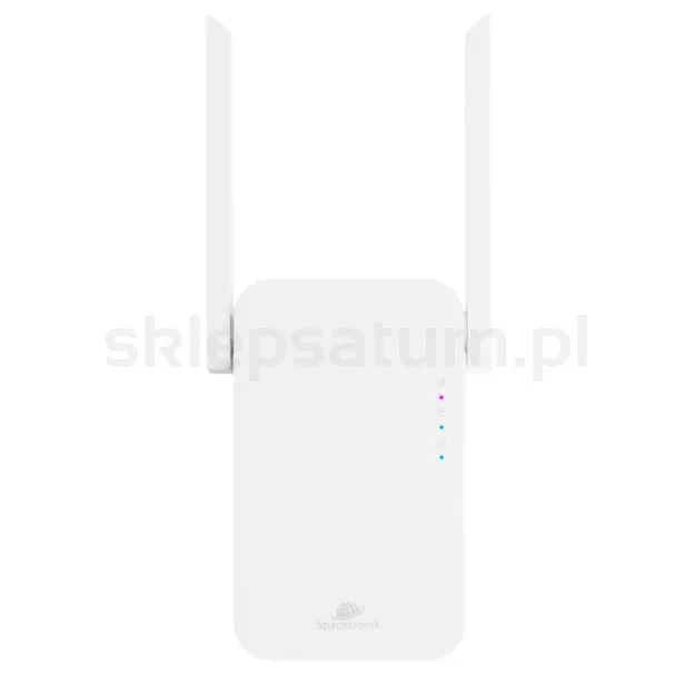 Repeater wzmacniacz sygnału Wi-Fi AC1200 Spacetronik SP-RE12