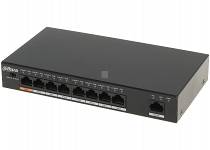 Switch PoE DAHUA PFS3009-8ET-96, 8 port. 96W