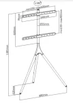 Uchwyt LCD AX Technology ARTO 46-65