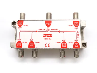 Legrand - Rozgałęźnik SAT 1x6 5-2400 MHz