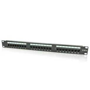 Patch Panel 19" 24xUTP, kat. 6, 1U