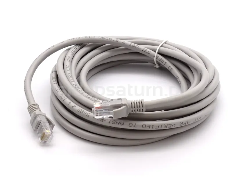 Patchcord UTP CAT.6 GetFort GF-PC6UTP-5G, 5m szary