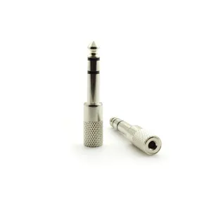 Adapter JACK (wtyk 6.3 mm / gniazdo 3.5 mm), LX4023M