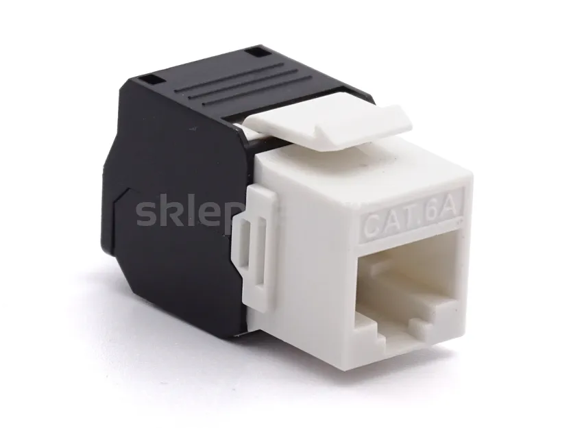 Moduł keystone RJ45 (8P8C) UTP - KAT. 6A, beznarzędziowy