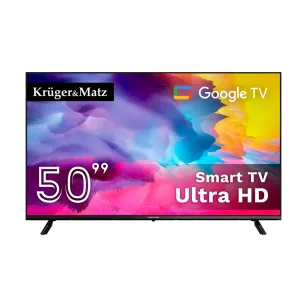 Telewizor LED Kruger&Matz KM0250UHD-V, 50", UHD, SmartTV, 4K