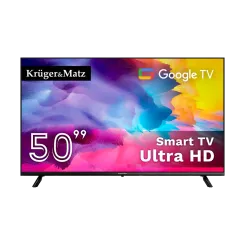 Telewizor LED Kruger&Matz KM0250UHD-V, 50", UHD, SmartTV, 4K
