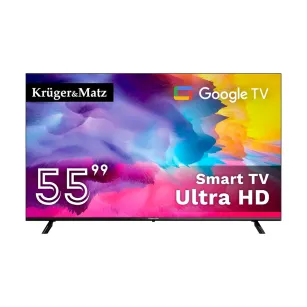 Telewizor 55" Kruger&Matz KM0255UHD-SA GoogleTV